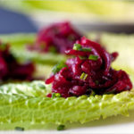 NYT Grated Beet on Lettuce