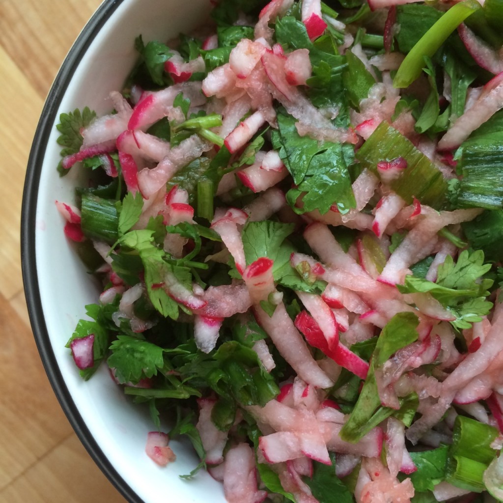 Radish Cilantro Slaw - O‘ahu Fresh
