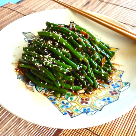 Long Beans with Garlic, Ginger, and Black Bean Sauce - O‘ahu Fresh