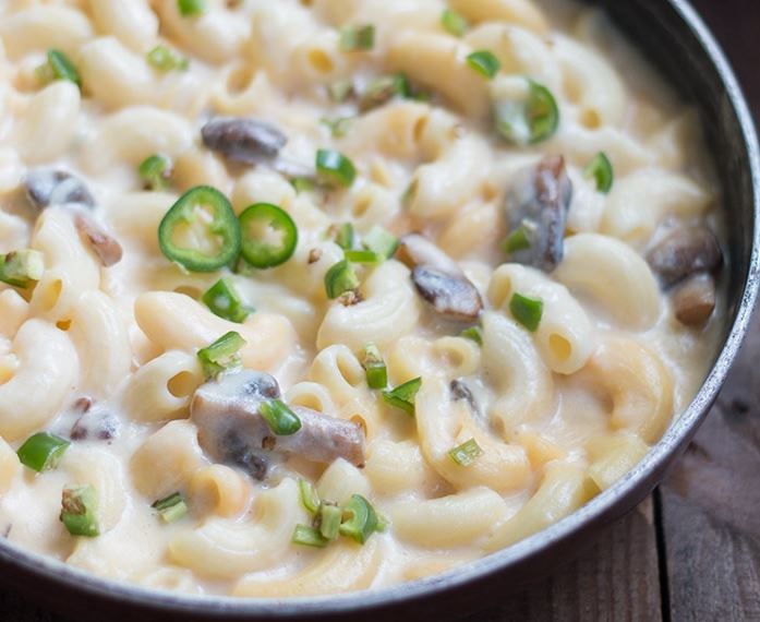 Jalapeno and Mushroom Mac and Cheese - O‘ahu Fresh