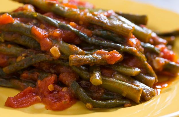 Braised Long Beans With Tomatoes - O‘ahu Fresh