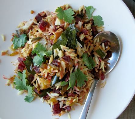 Beetroot and Eggplant Pilaf - O‘ahu Fresh