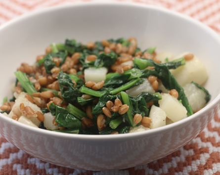Barley Salad with Turnips and Greens - O‘ahu Fresh