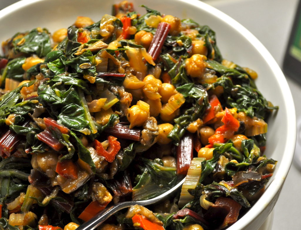 Warm Eggplant, Collard and Corn Salad O‘ahu Fresh