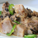 steamed taro and black bean