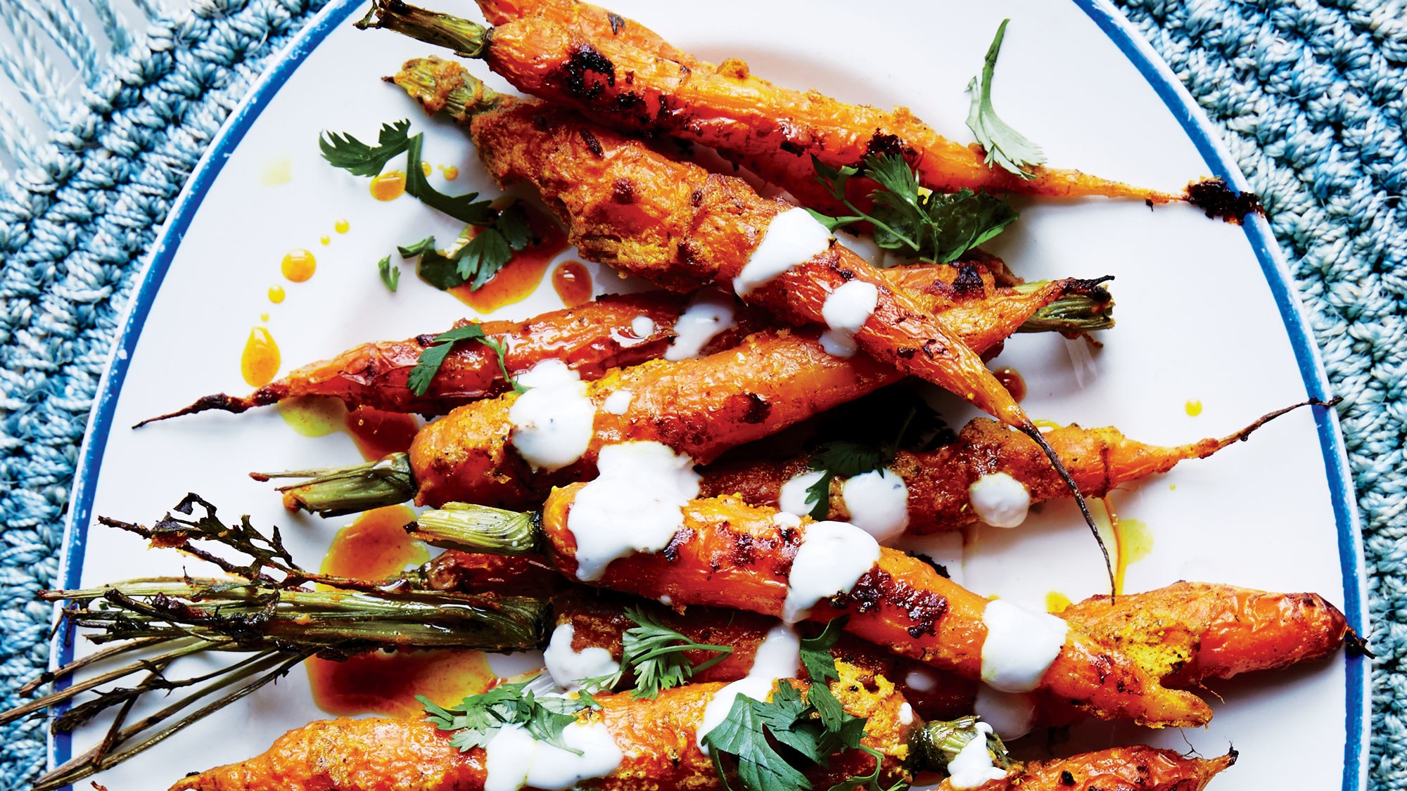 Tandoori Carrots with Tumeric Spice and Yogurt - O‘ahu Fresh